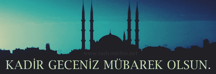 İMPERİAL PARK OTEL AİLESİ OLARAK MÜBAREK KADİR GECENİZİ KUTLARIZ