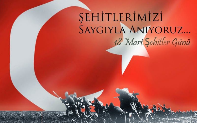 ŞEHİTLERİMİZİ SAYGIYLA ANIYORUZ